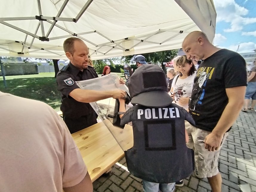 Tag der offenen T&uuml;r bei der Nordh&auml;user Polizei
