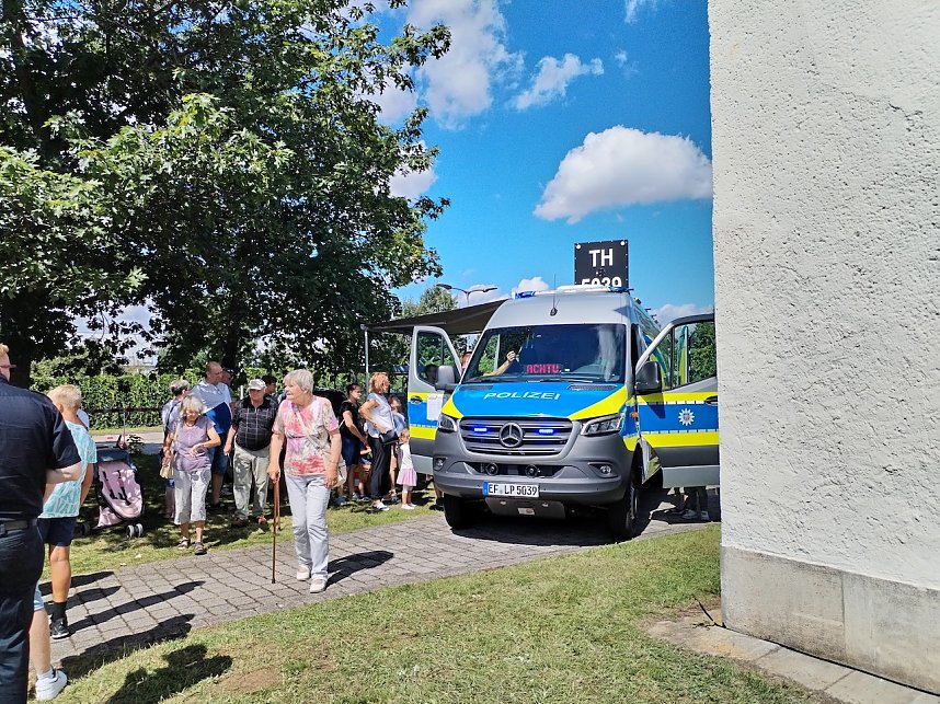 Tag der offenen T&uuml;r bei der Nordh&auml;user Polizei