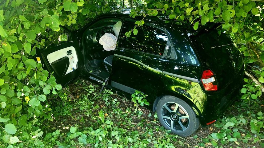 Unfall zwischen Niedersachswerfen und Ilfeld