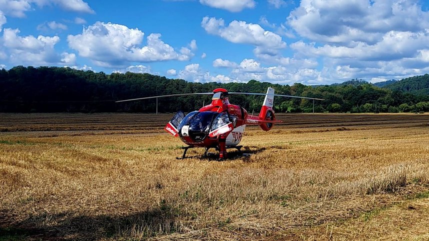 Unfall zwischen Niedersachswerfen und Ilfeld