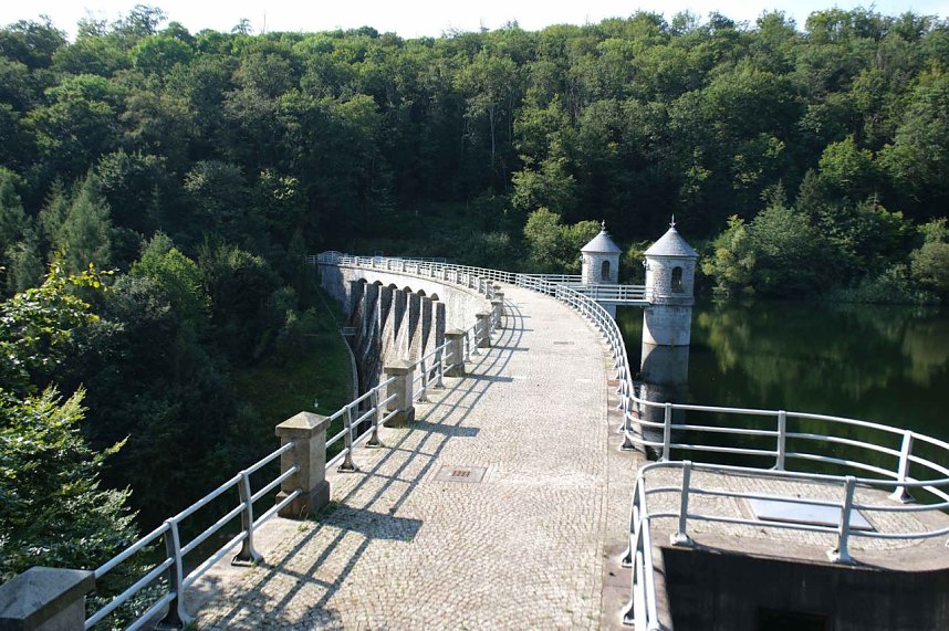 Peter Blei unterwegs an der Neust&auml;dter Talsperre