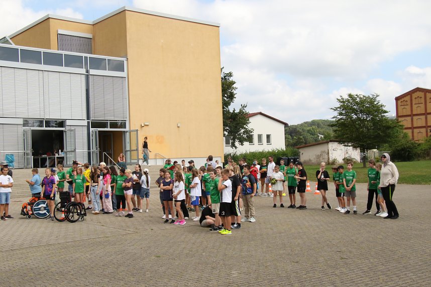 Inklusives Sportfest von Lebenshilfe und Lessing-Schule in Nordhausen