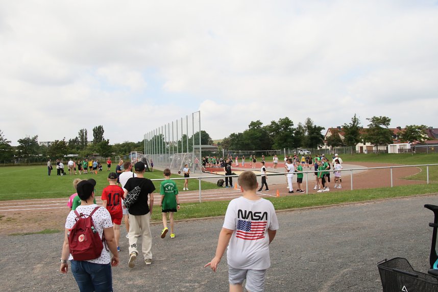 Inklusives Sportfest von Lebenshilfe und Lessing-Schule in Nordhausen