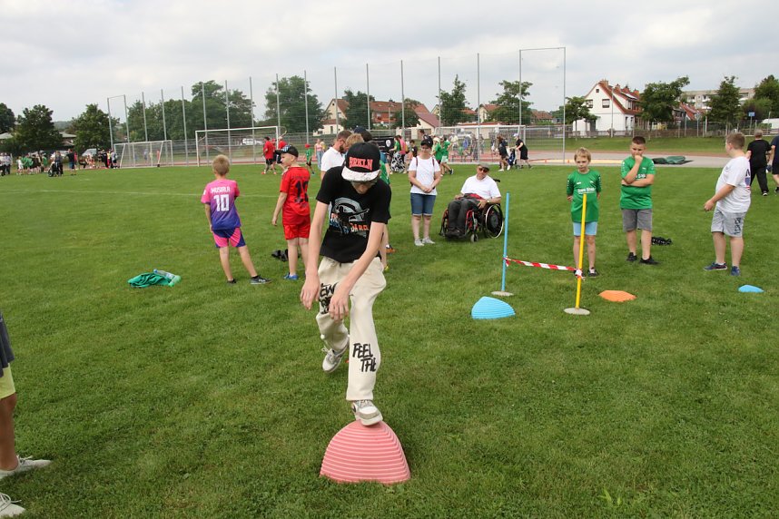 Inklusives Sportfest von Lebenshilfe und Lessing-Schule in Nordhausen