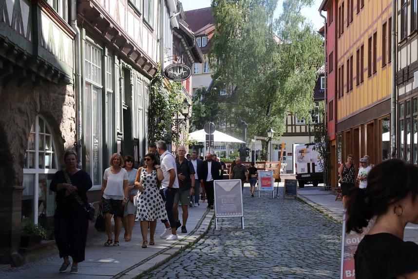 Festakt, Richtfest, Sommerparty - an der Oberstufe des Humboldt-Gymnasiums gab es heute volles Programm