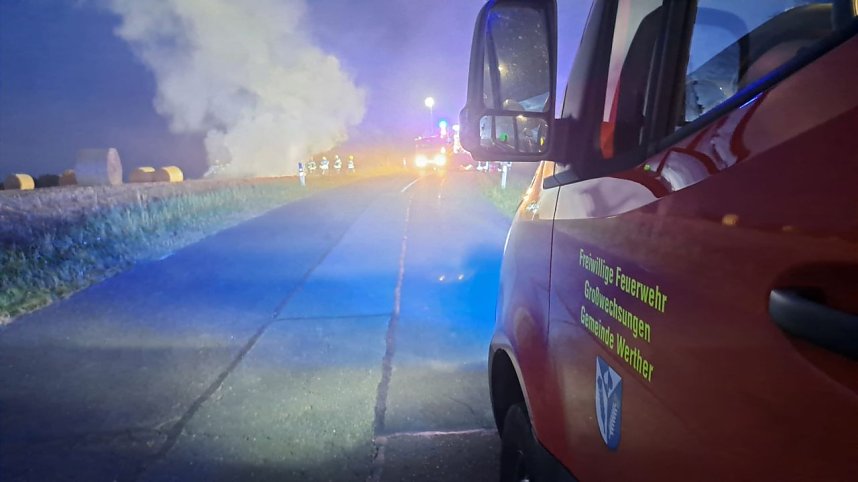 Feldbrand bei Klettenberg