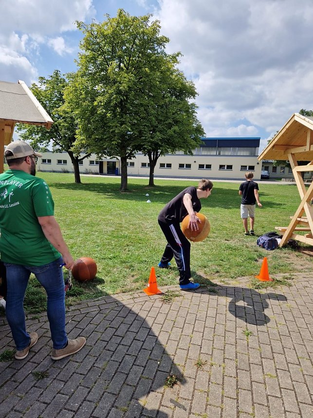 Inklusives Sportfest von Lebenshilfe und Lessing-Schule in Nordhausen