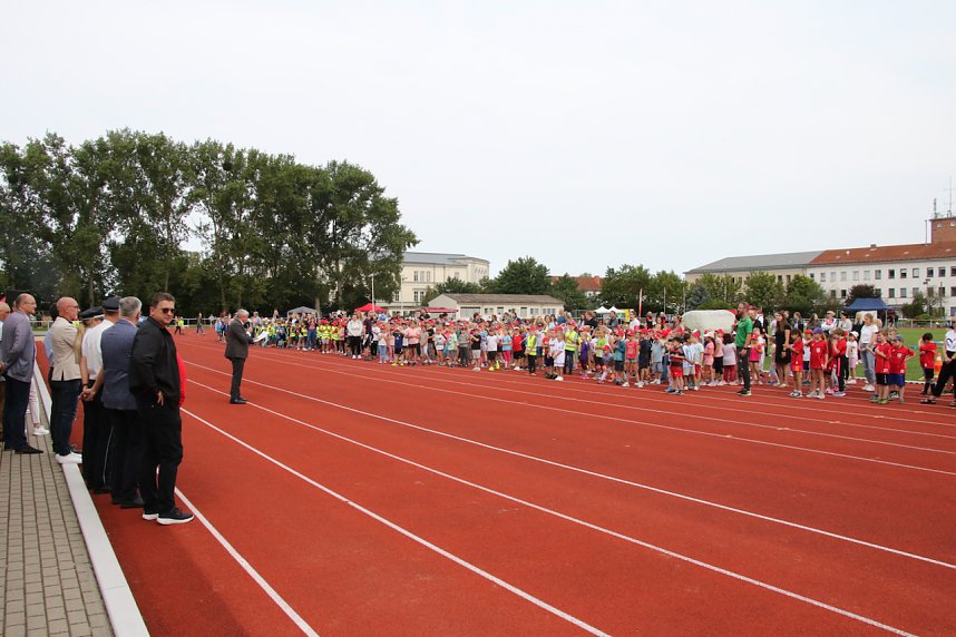 Schulanfangsaktionstag auf dem Hohekreuz-Sportplatz
