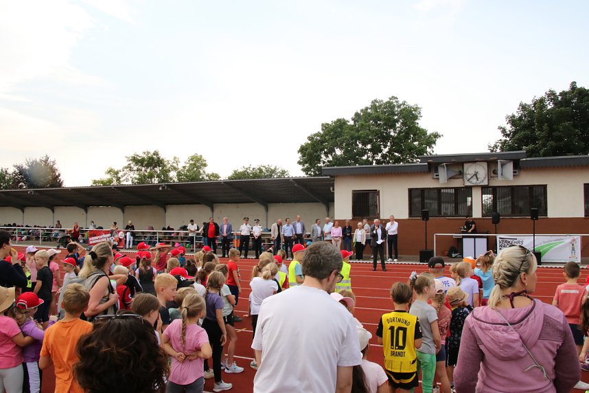 Schulanfangsaktionstag auf dem Hohekreuz-Sportplatz
