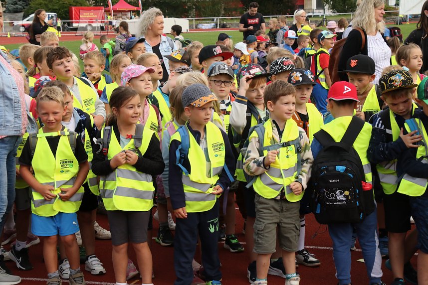 Schulanfangsaktionstag auf dem Hohekreuz-Sportplatz