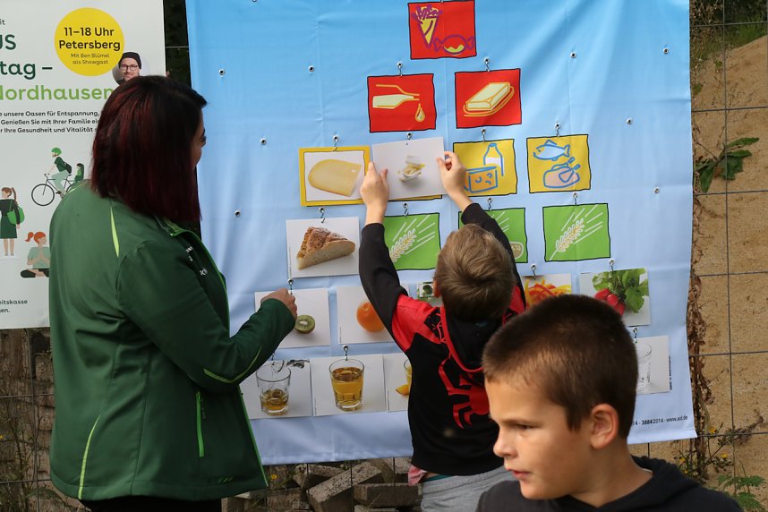 Schulanfangsaktionstag auf dem Hohekreuz-Sportplatz
