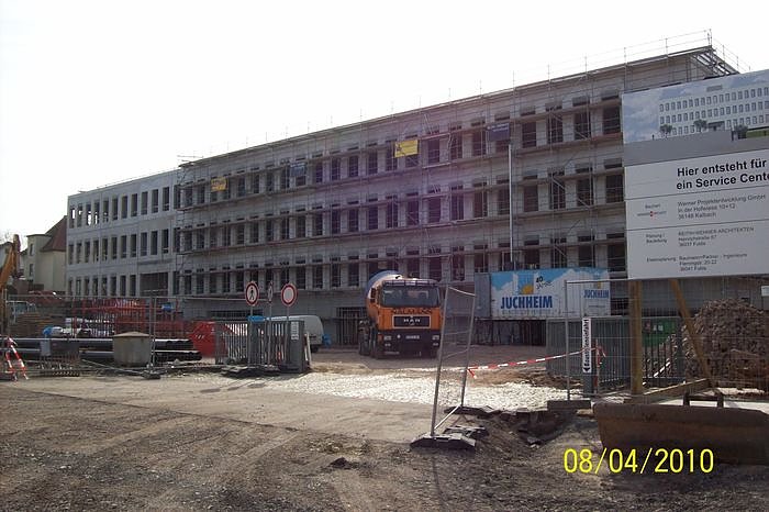 Baufortschritt in Fulda