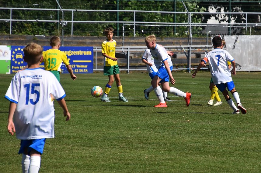 Wacker D2 unterliegt in Weimar