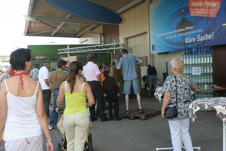 Stand vom Wasserverband Nordhausen