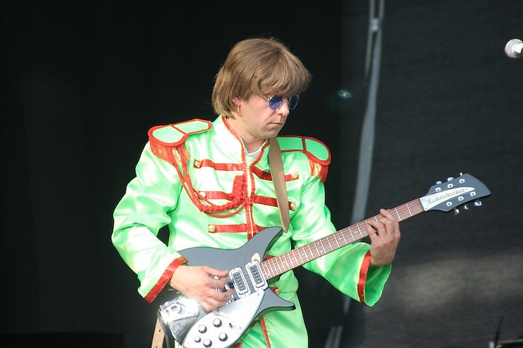 Band auf dem Nordbrandgel&auml;nde