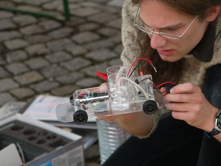 Impressionen von der Woche der Sonne auf dem Rathausplatz