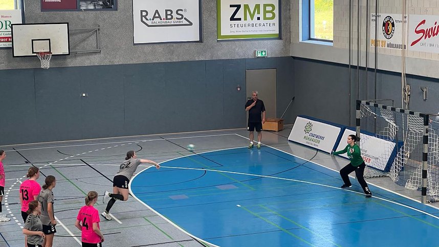 Nordh&auml;user Handballnachwuchs im Einsatz