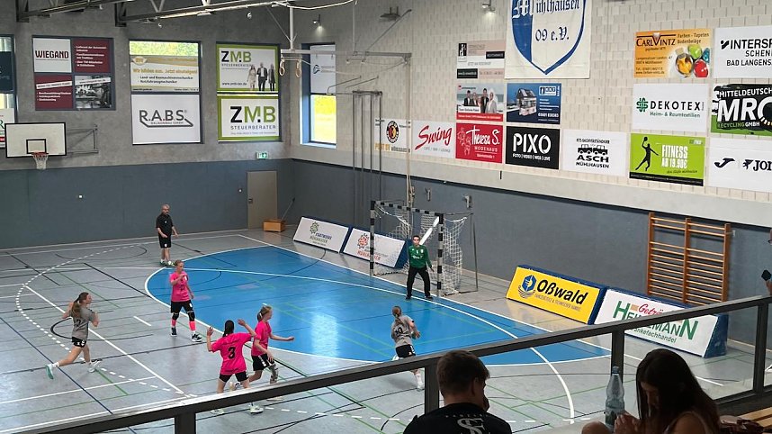 Nordh&auml;user Handballnachwuchs im Einsatz