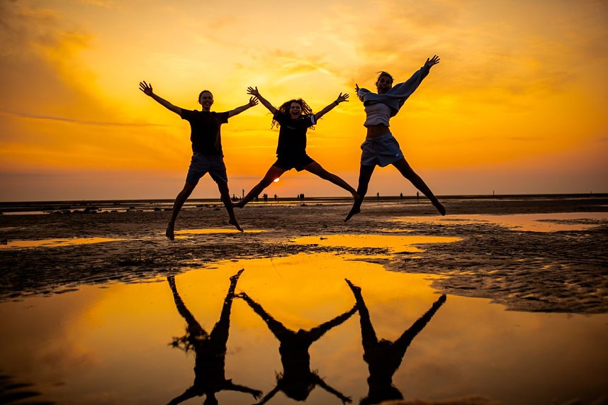 Sportfahrt nach St. Peter Ording