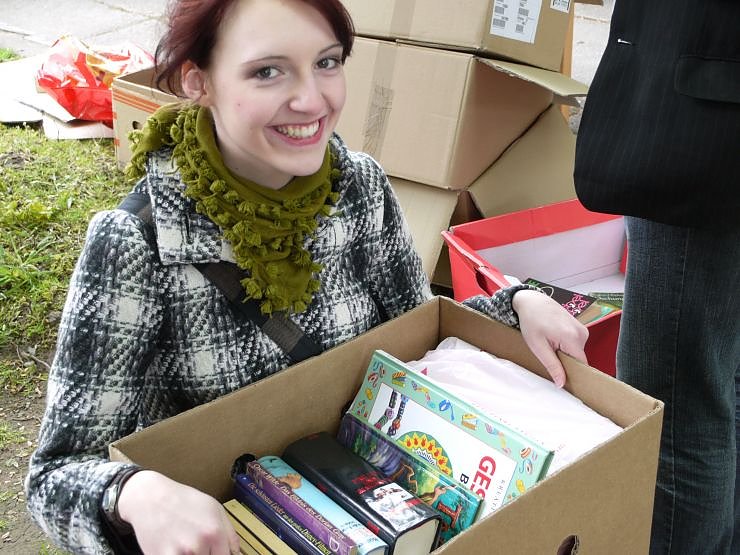 Impressionen vom B&uuml;cherflohmarkt