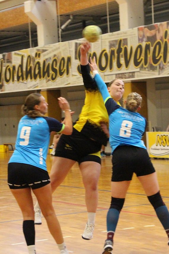 Guter Einstand f&uuml;r die Nordh&auml;user Handball-Damen