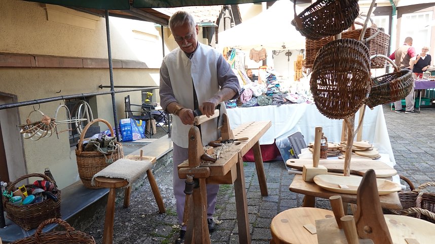Noch bis 17 Uhr findet das diesj&auml;hrige Erntedankfest statt.