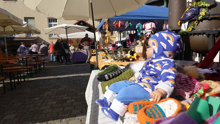 Noch bis 17 Uhr findet das diesj&auml;hrige Erntedankfest statt.