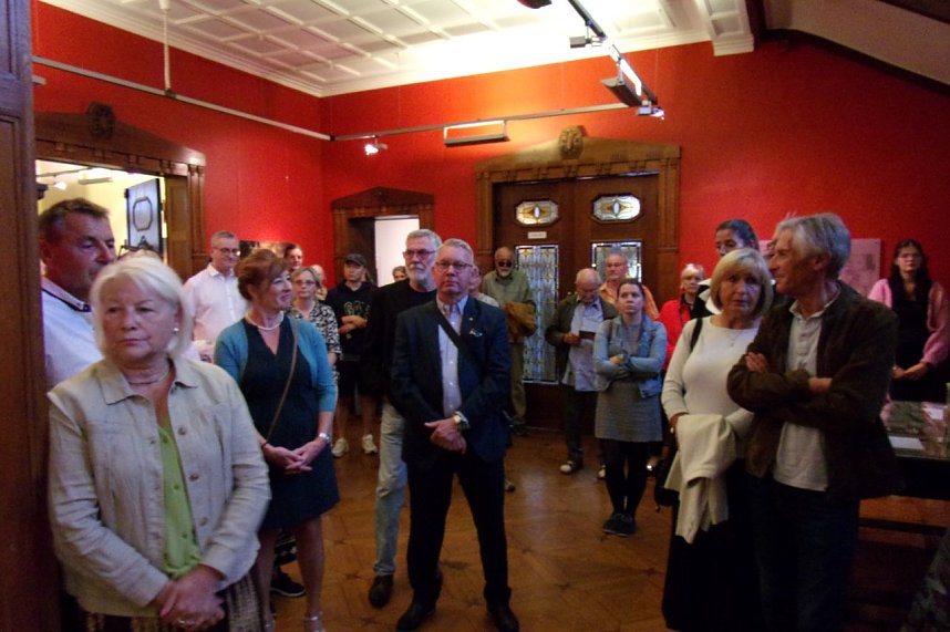 Applaus f&uuml;r Mackensen - Vernissage im Kunsthaus