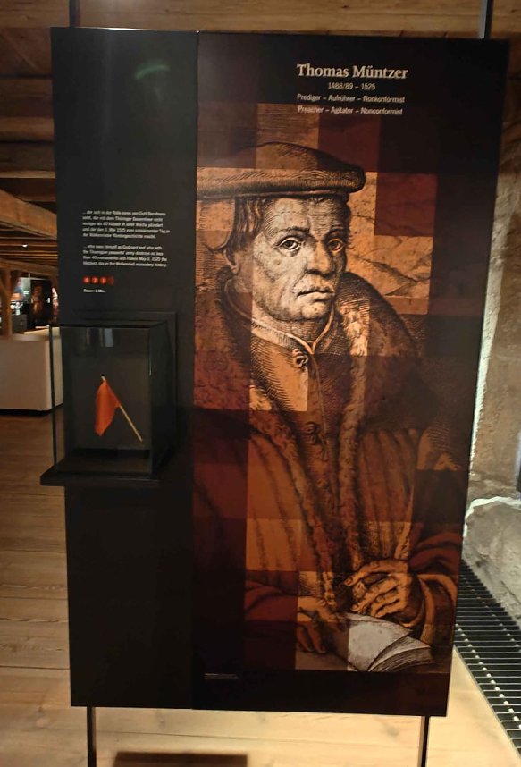 Peter Blei unterwegs auf dem Walkenrieder Klostermarkt