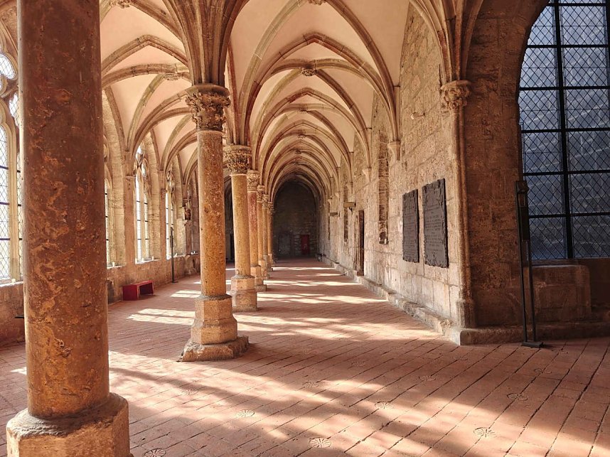 Peter Blei unterwegs auf dem Walkenrieder Klostermarkt