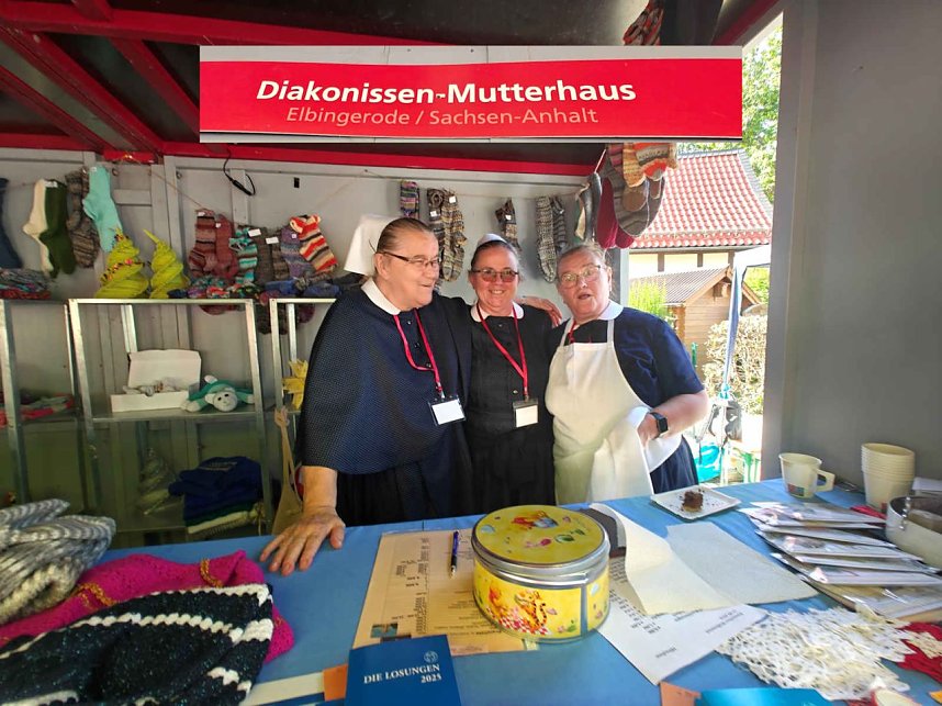 Peter Blei unterwegs auf dem Walkenrieder Klostermarkt