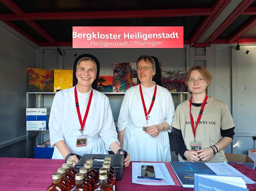 Peter Blei unterwegs auf dem Walkenrieder Klostermarkt