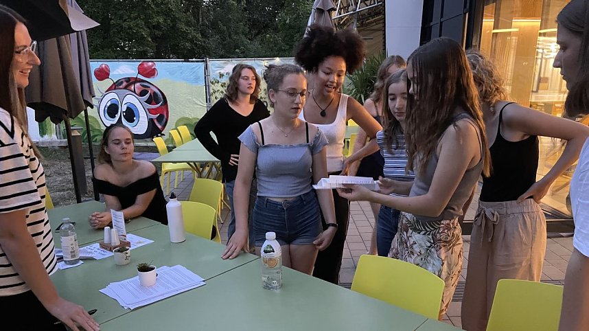 Spracherwerb einmal anders: die 10. Klassen des Herder-Gymnasiums weilten zu Beginn des Monats in Bayreuth zum "Sprachcamp"