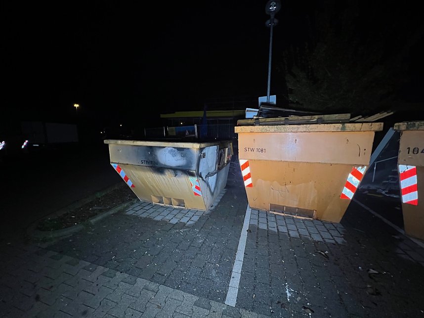 Containerbrand Nordhausen