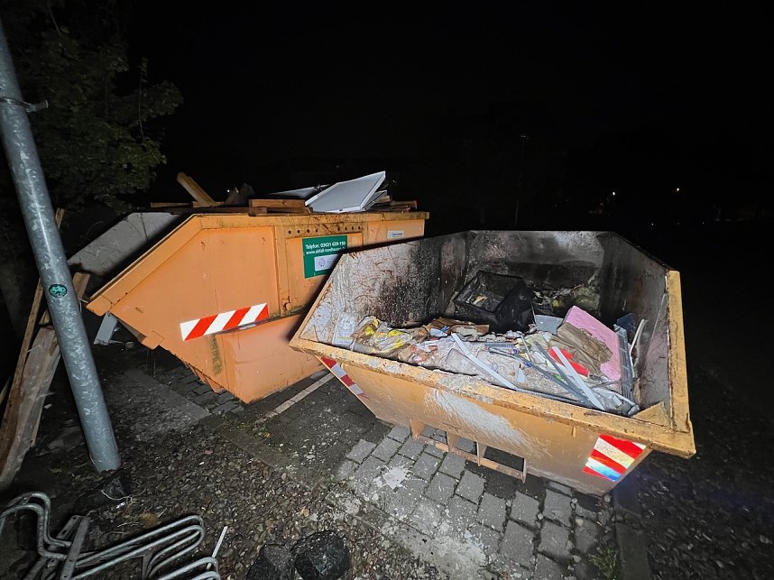 Containerbrand Nordhausen