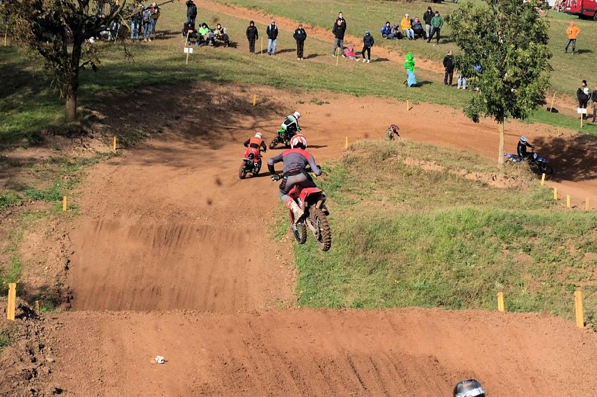 Peter Blei unterwegs beim Motorcross