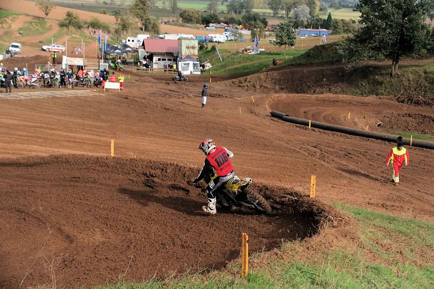 Peter Blei unterwegs beim Motorcross