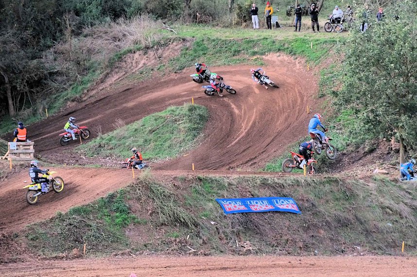 Peter Blei unterwegs beim Motorcross