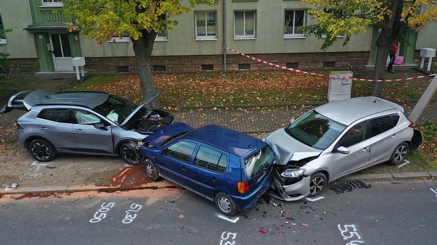 Schwerer Unfall in Sondershausen