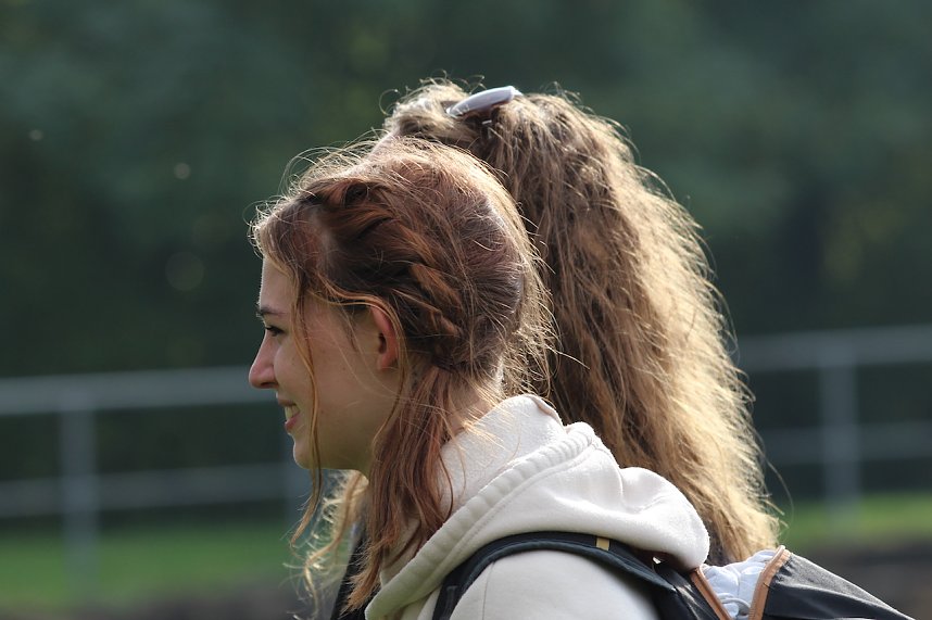 Unterwegs mit den Unstrut Lamas aus Herbsleben