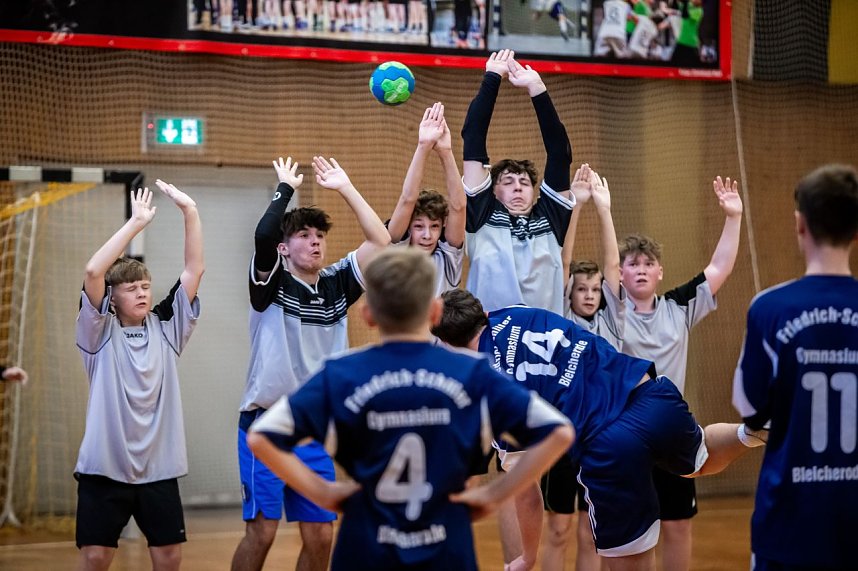 Kreisfinale "Jugend trainiert f&uuml;r Olympia" im Handball
