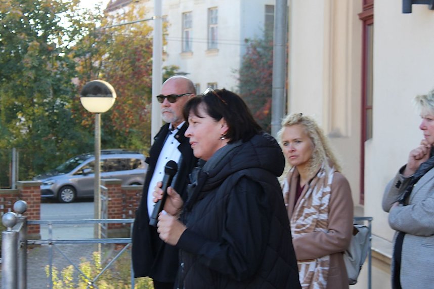 Protestdemo gegen die schlechten Bedingungen an der Regelschule in Niedrsachswerfen