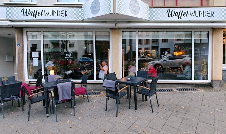 Zu Gast im Waffelwunder