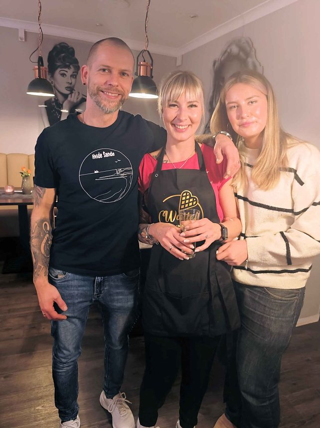 Zu Gast im Waffelwunder