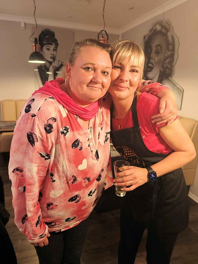 Zu Gast im Waffelwunder