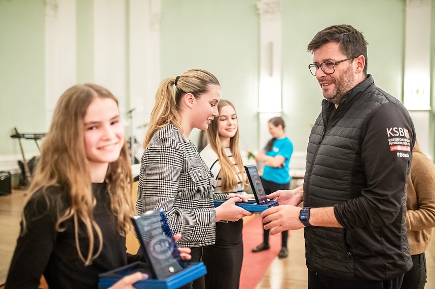 Sportass-Ehrung im Humboldt Gymnasium