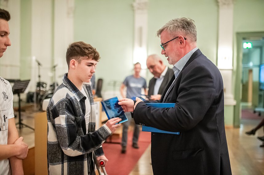 Sportass-Ehrung im Humboldt Gymnasium