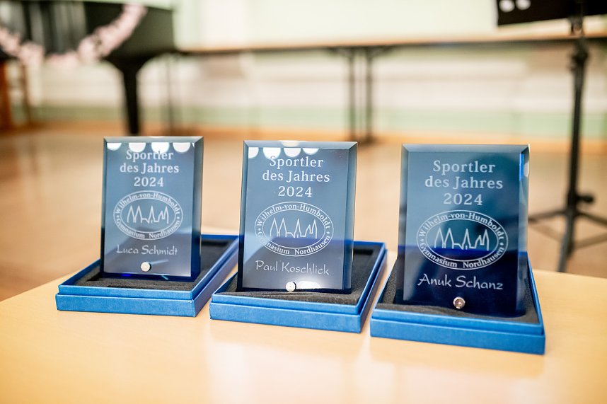 Sportass-Ehrung im Humboldt Gymnasium