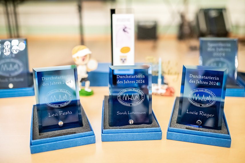 Sportass-Ehrung im Humboldt Gymnasium