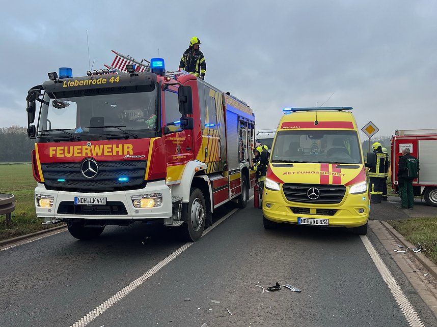 Unfall auf der B243